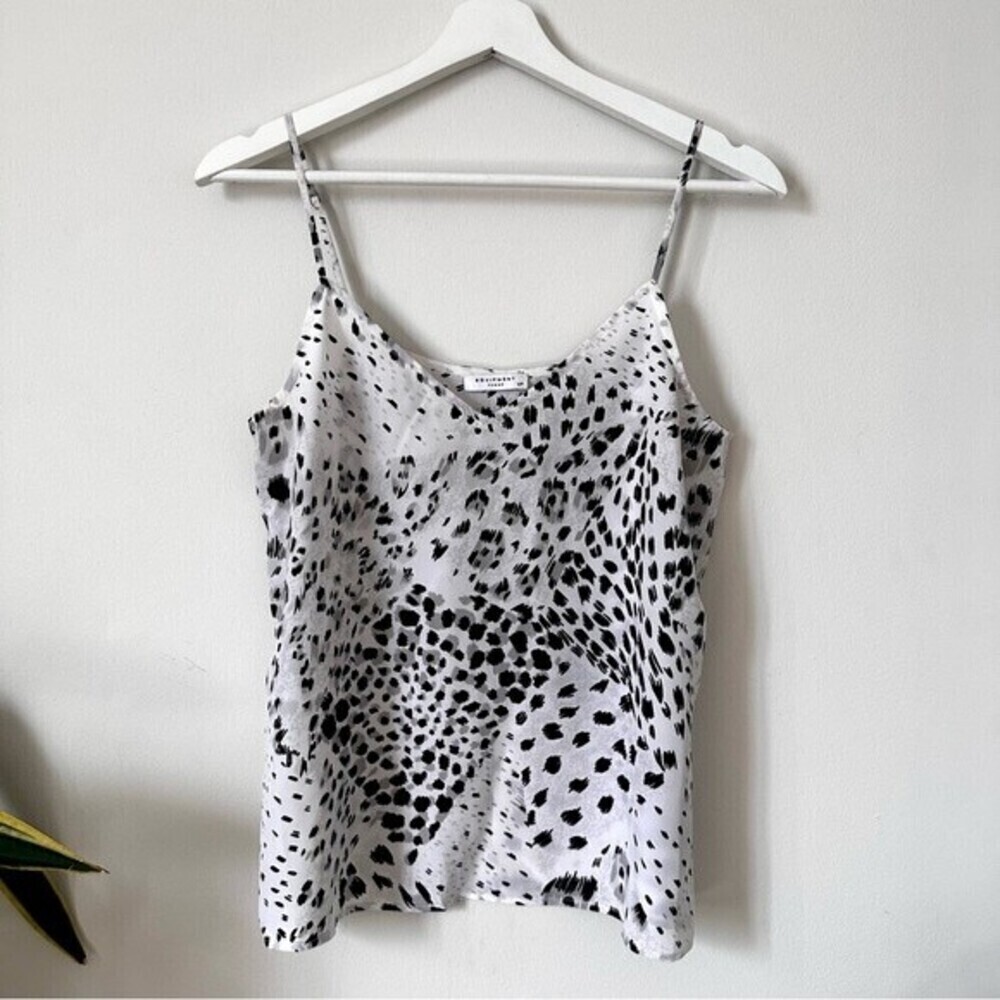 Equipment Layla 100% Silk V- Neck Cami Tank Top Size  S